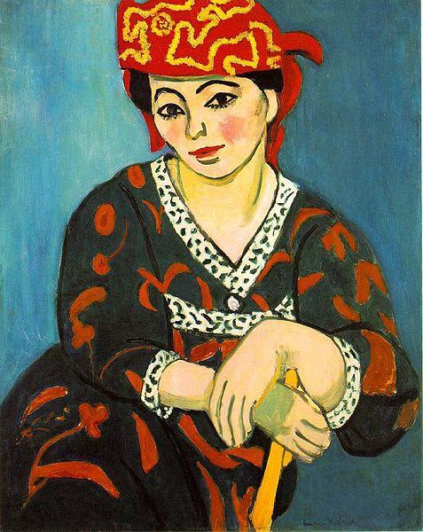 Henri Matisse Madras Rouge oil painting image